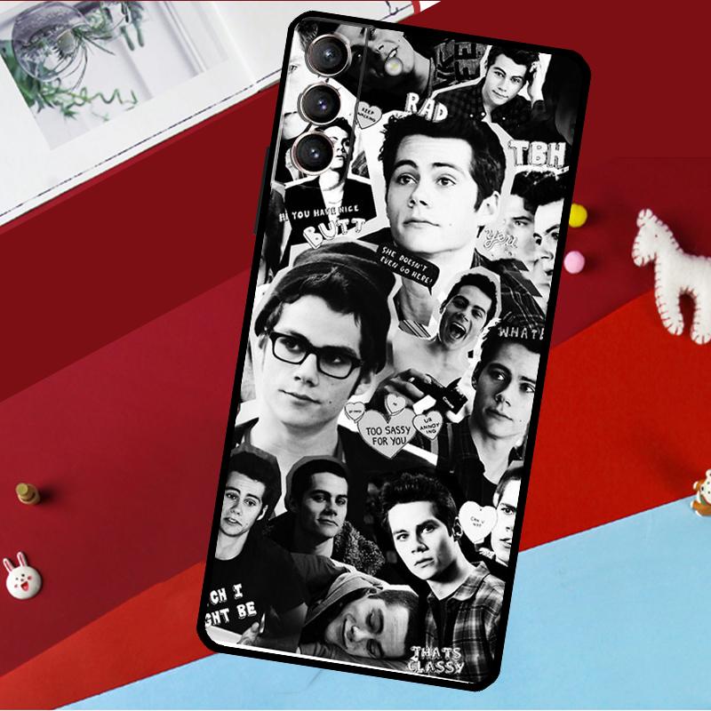Dylan O'Brien Collage Teen Wolf Funda For Samsung Galaxy S26 S25 S24 S21 S22 S20 Ultra S9 S10 Plus S23 FE S25 FE Phone Case