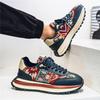 2025 Men's Sneakers Thick Bottom Non-Slip Loafers Fashion Shoes for Men Sports and Leisure Wear-resistant All-match Casual Shoes