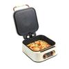 Dual-Sided Electric Crepe & Grill Maker: Multi-Functional Pancake Griddle & Hot Pot Combo