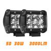 5D 30W Led Work Light Spot Light 4 Inch 3000LM 4WD Offroad Driving Headlight Fog