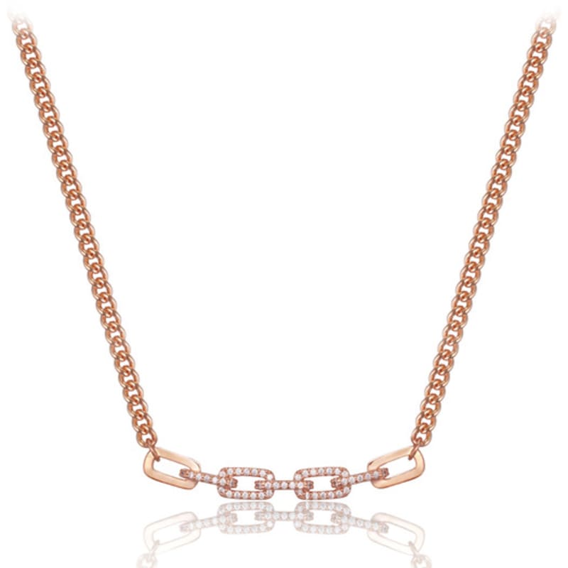 ELLE Jewelry Ella Big Link Chain Necklace ELBRNN207