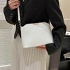 Simple women's shoulder messenger bag shell square bag