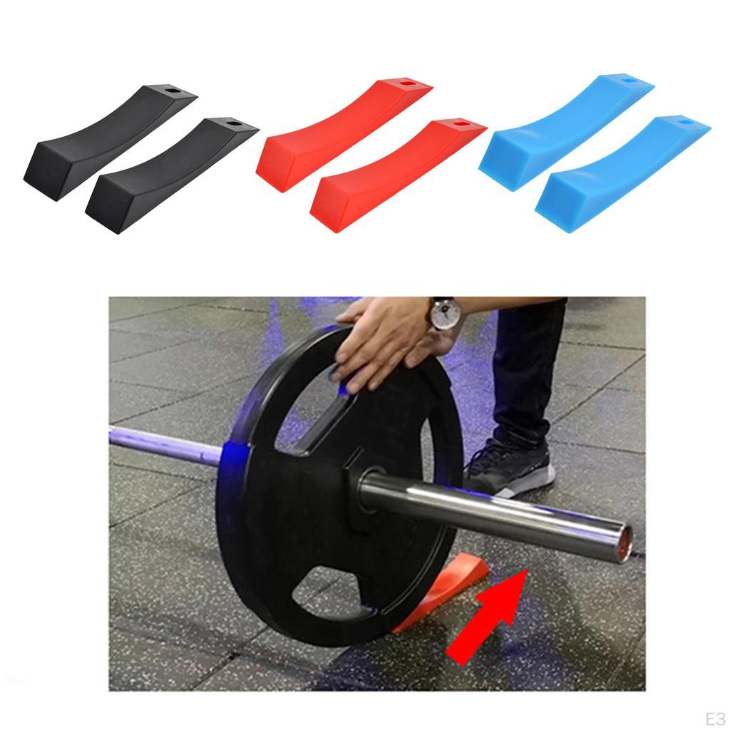 Deadlift Wedges to Effortless Safely Load And Unload Weights for Strength Fitness Weightlifting