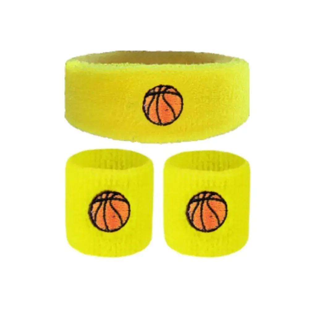 Kids Sports Wristbands Children Wrist Sweatbands Sports Sweatbands For Basketball Baseball Football Soccer Fitness Accessories
