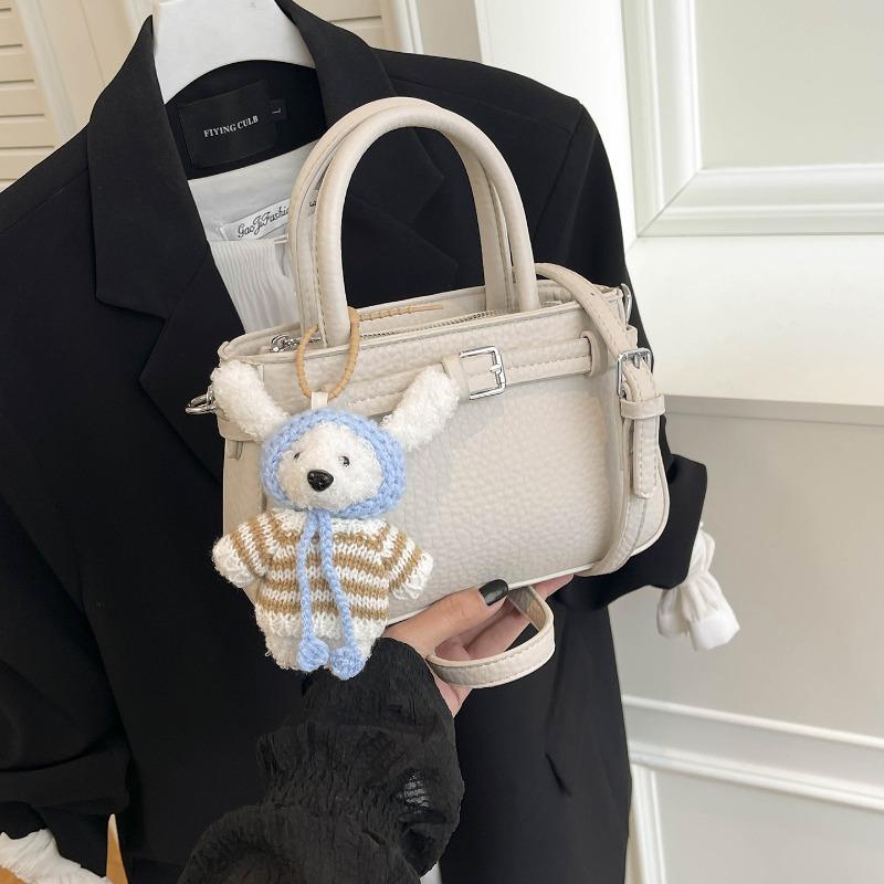 

Korean version hand-carried small bag women s new high-end fashionable shoulder Kelly bag versatile messenger bag without pendant