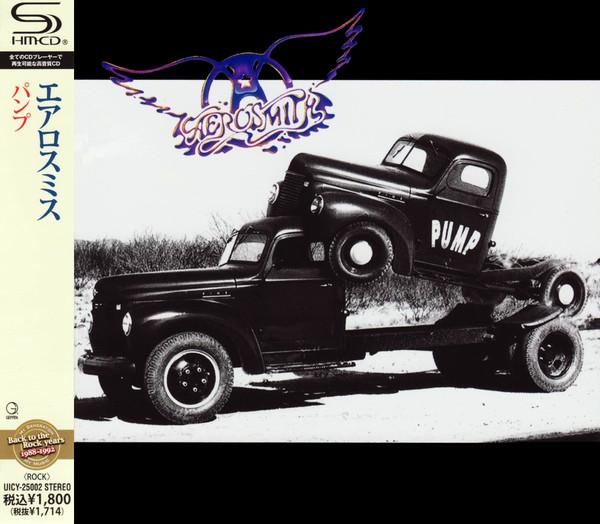 

CD AEROSMITH Pump SHMCD UICY25002 GEFFEN 2011 Japan Obi Rock