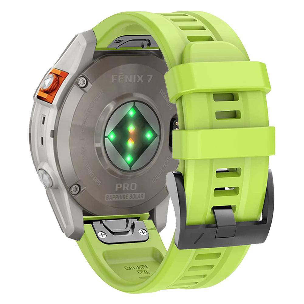 Sports Silicone Watch Band For Garmin Fenix 7 7X Pro 6 6X 5 5X Plus/Epix 2 47mm 51mm/TACTIX/965 QuickFit 26mm 22mm Wrist Strap