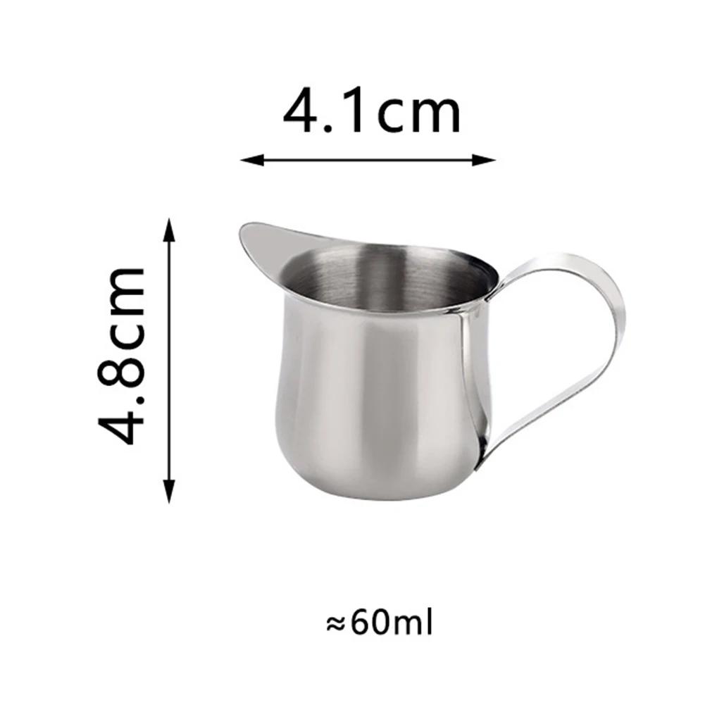 

Home Brewing As Show Stainless Steel Milk Jug Versatile Milk Frother Coffee Frothing Pitcher Versatile Coffee Tool