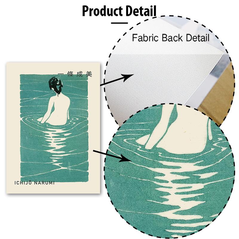 Vintage Japan Art Canvas Paintings Exhibition Poster Print Katsushika Hokusai Wall Art Pictures for Living Room Home Decoration