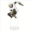 Jujutsu Kaisen 16cm Figure Acrylic Stand Set - Gojo Yuji Megumi Nobara Toge Maki Collectible Anime Figurines with Stand Ideal Gi