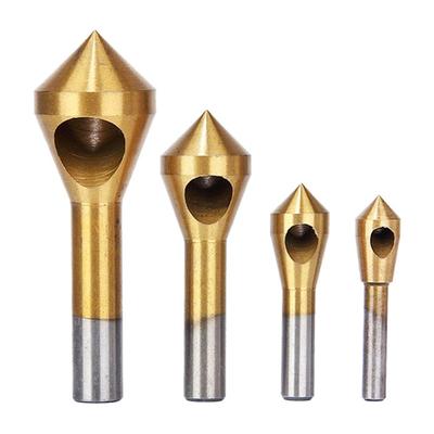 Center Drill Bits Chamfer HSS Counter Sink Drill Bit Countersink Drill Bits Wood Chamfering Cutter Deburring Chamfering Cutter