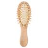 Baby Wooden Hair Brush and Comb Set Goat Hair   for Newborns Toddlers Daily Care