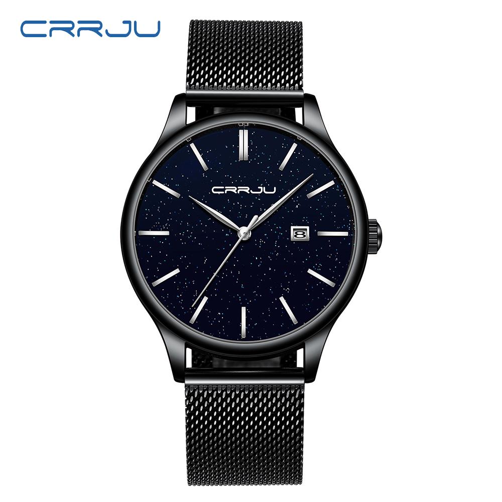 Men's Wrist Watches Luxury Brand Watch Men Fashion Sport Watch Stainless Steel Ultra Thin