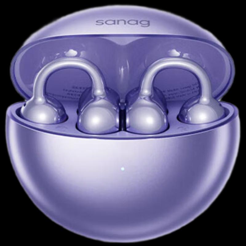 Saina S6S Pro AI Wireless Open-Ear Bluetooth Headphones