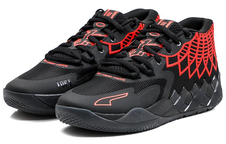 PUMA LaMelo Ball MB.01 Black Red Blast 376443-08