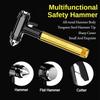 Car Safety Hammer Car Window Breaker Emergency Hammer Seat Belt Cutter Suitable for Car Rescue Escape Rescue Safety Hammer