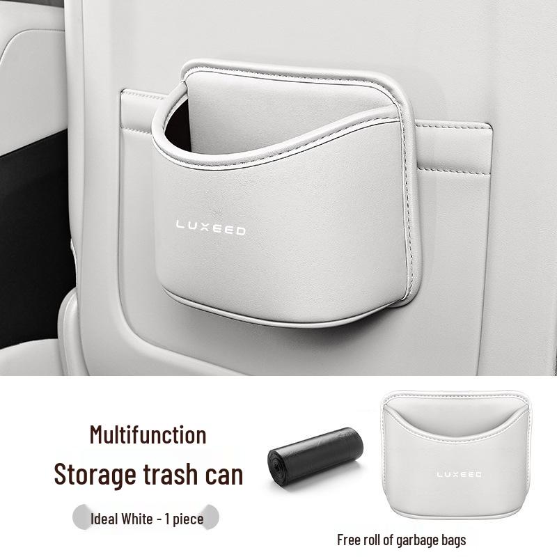 Zhiji R7 Car Multi-functional Trash Can Storage Box Organizer