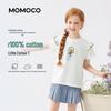 MOMOCO Girls' Sweet Color-Block Short Sleeve T-Shirt