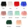 Decoration DIY Wedding Dress Crafts Accessories 8-10 CM Wide Ostrich Feathers Trim Plumes Ribbon Selvage 1 Meter Long