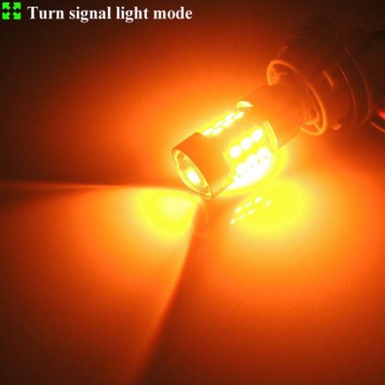 Switchback 28-SMD LED Kit for 2015-17 Ford Mustang Turn Signal w/ Parking Bulbs