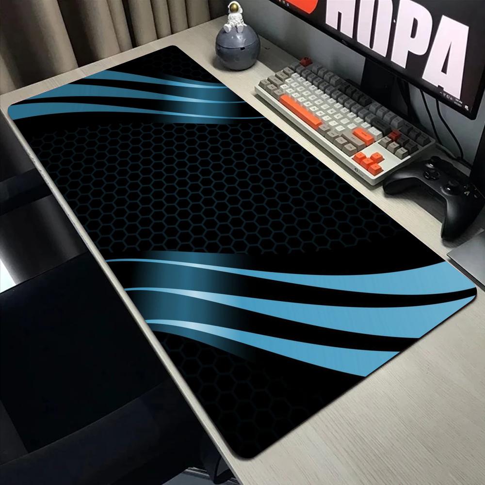 Hexagon Geometric Mouse Pad Desk Mouse Pad Cute Hd Desk Pad Extended Gaming Keyboard Mats Large Xxl Gamer Mousepad 90x40