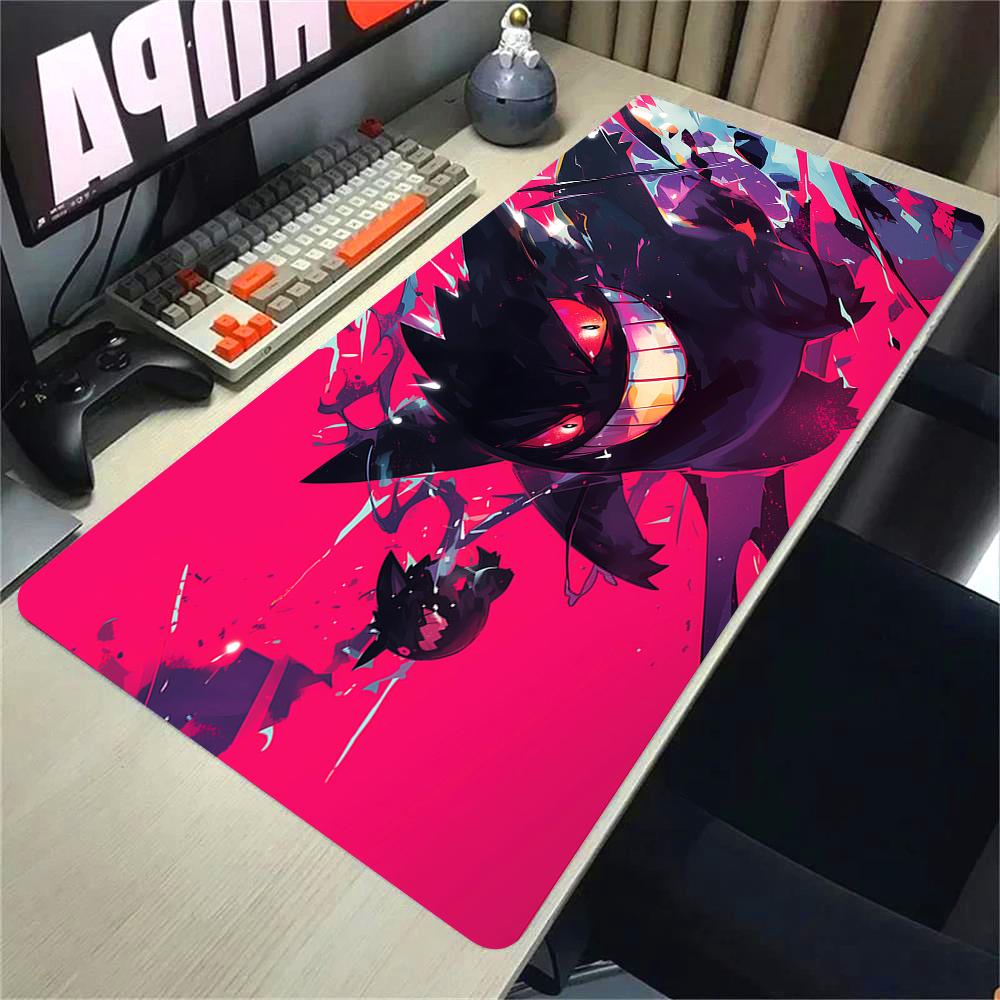 Gengar Dark Type Power Art Large Gaming Mouse Pad Waterproof Nonslip 800x300x2mm