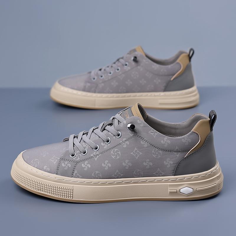 Men's Shoes 2025 New Summer Breathable Canvas Shoes Men's Sports and Leisure Flat Shoes 2025