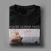 Men Jaws You're Gonna Need A Bigger Boat  T Shirts Screen Grab 100% Cotton Merch Casual Short Sleeve O Neck Tees Unique T-Shirts
