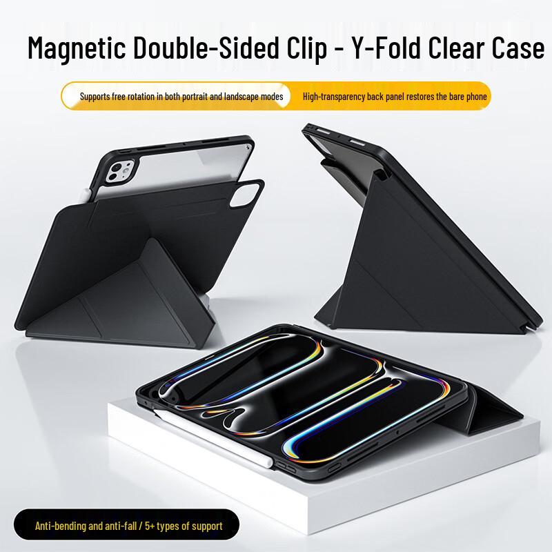 SMVP Magnetic Detachable Full-Wrap iPad Case