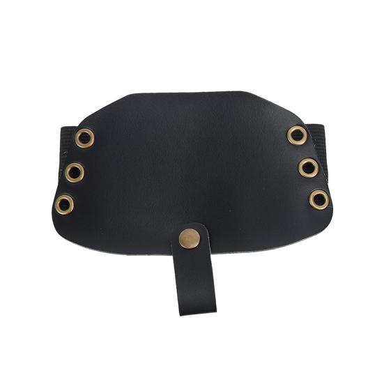 1Pc Motorcycle Shoe Cover Protective Wear Resistant Faux Leather Gear Shift Pad Boot Protector for Motorbike