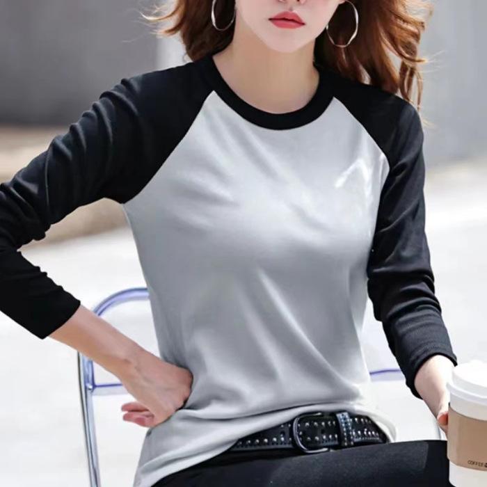 Последняя Осенне-Зимняя Утолщенная Теплая Вязаная Бархатная Полуводолазка Модная и Универсальная Базовая Рубашка для Женщин M