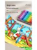 Acrylic Markers for Kids: Opaque Watercolor Pens, Stackable, Soft-Tip for Art Projects