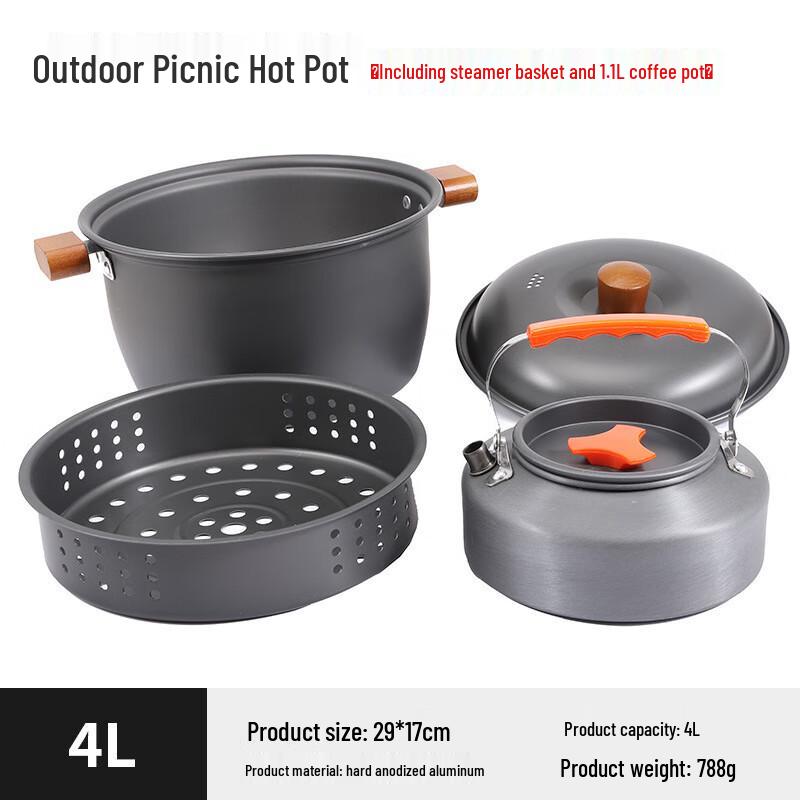 Chef s Choice Camping Hot Pot Cookware Set