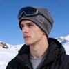 Unisex Windproof Cycling Hat with Face and Neck Protection - Velvet Lined, Thickened for Autumn & Winter 