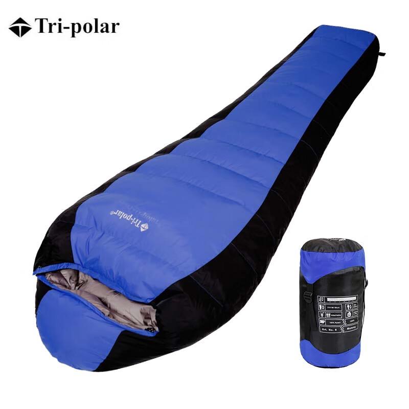 Tri-polar Mummy Outdoor Camping Sleeping Bag