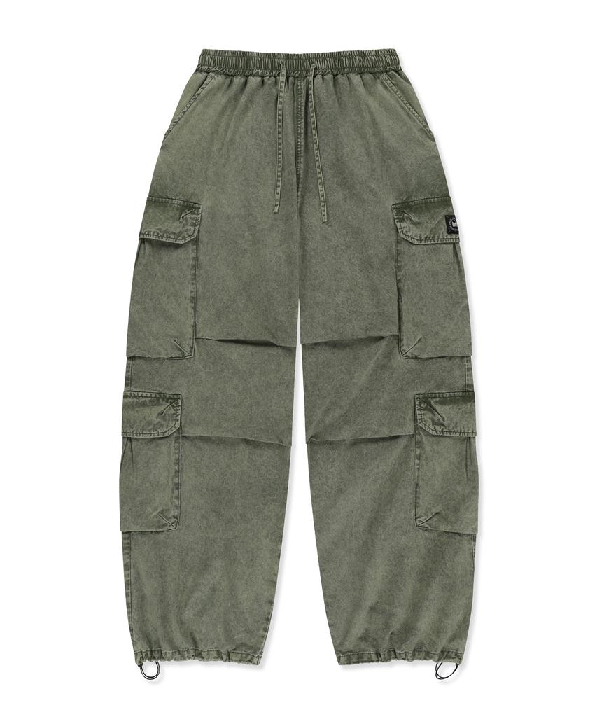 BROWNBREATH Double Pocket Pants - Khaki