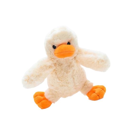 

Plush Duck Dog Toy Squeaky Soft Stuffed Animal Dogs Chew Toy Puppy Teething Toy for Dogs Snuggle Interactive Tug-of-War Play S