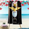 SS Lazio Print Beach Towel, Large Soft Quick Dry Towel for Beach Camping Swimming