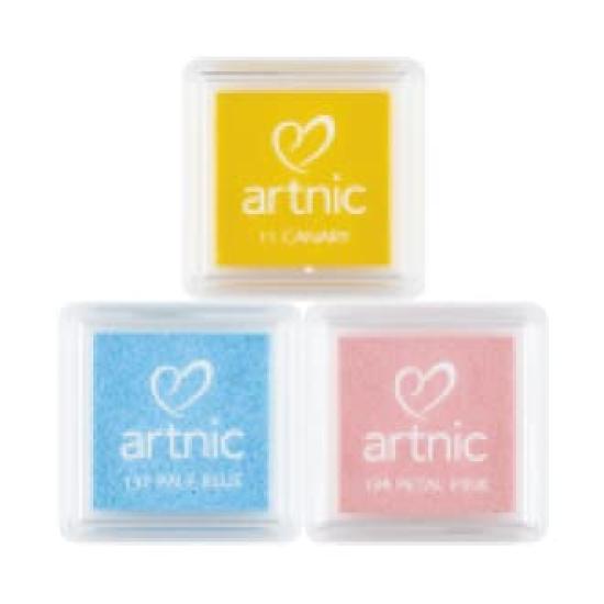 Kodomonookao Artnic S Zestaw Poduszek Tuszowych 04185001 3-Kolorowy [Wataame] Na bazie wody