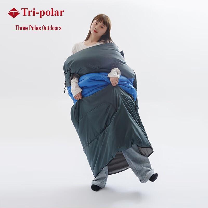 Tri-polar TP3011 Camping Envelope Stretch Sleeping Bag
