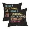 Portrait Lady Design Pillowcasezipper Design, Decorative Pillowcase, 45X45 Cm Pillowcase