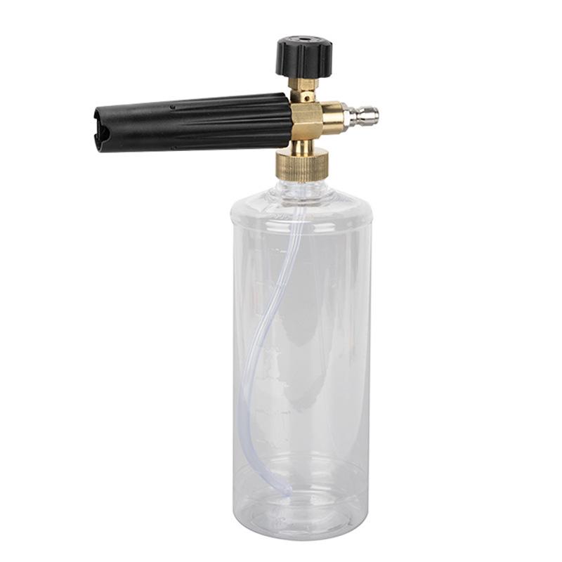 High-Pressure Car Washer with Adjustable Foam Sprayer and Wide-Mouth Bottle