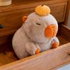Capybara Animal Persimmon Plush Doll Childrens Birthday Gift Decoration Home
