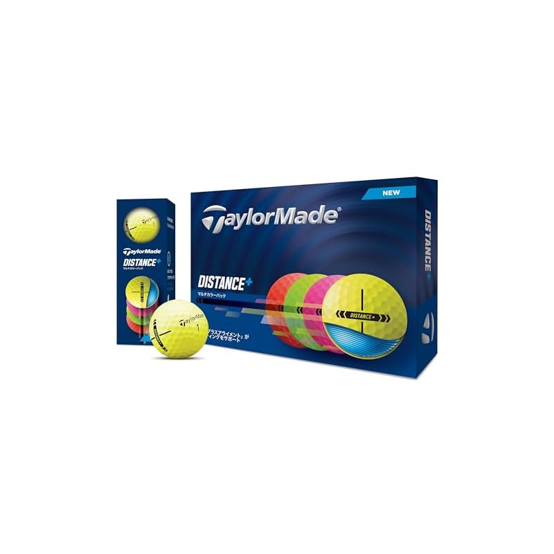 TaylorMade TMJ25 Distance + Multi JPN Dz Golf Ball (2025 Model)