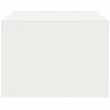 TV Cabinet with LED Lights White 75 x 35.5 x 25 cm