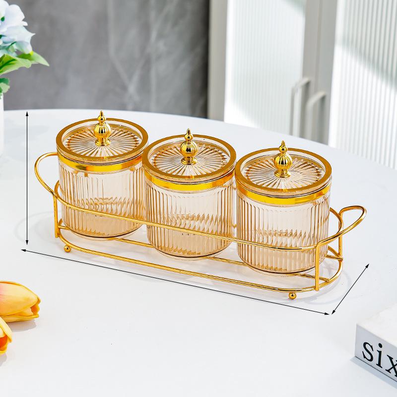 Transparent Food-Grade Plastic Storage Jars for Grains, Snacks, and Dried Goods