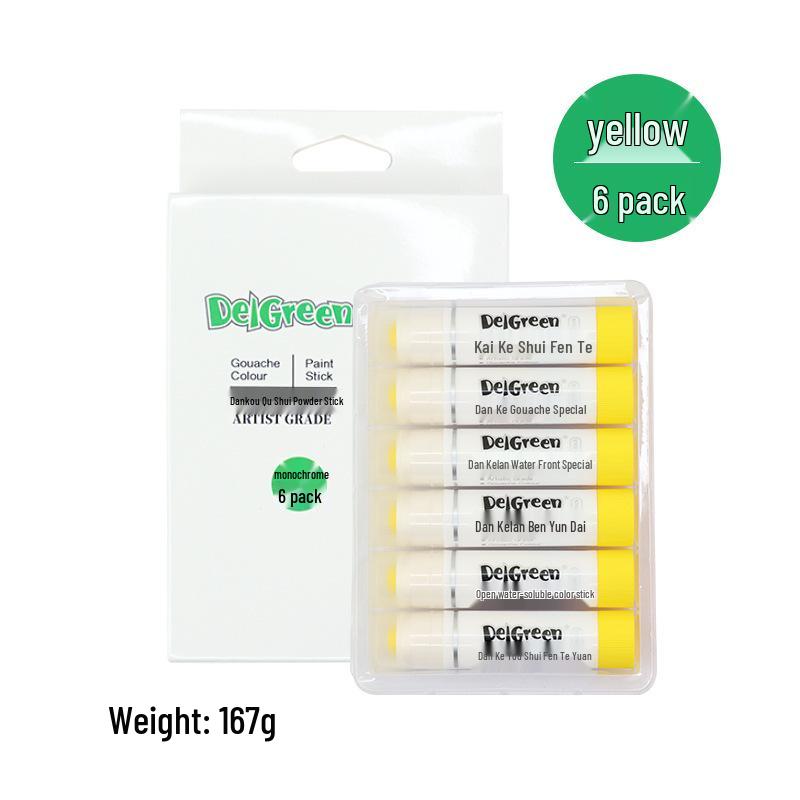 Dankelin Washable Watercolor Sticks: 12, 18, and Macaron Colors - Perfect for Painting and Graffiti.