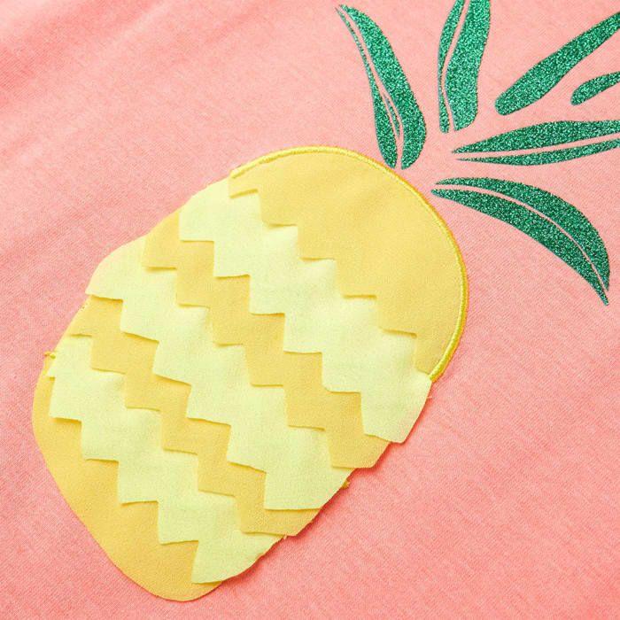 Neon Coral T-shirt for Children 92/104/116/128/140