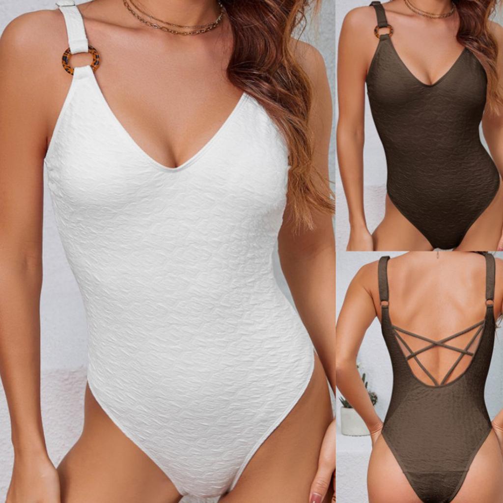 Women's One-Piece Sexy Bikini Fashion With Bra Pads No Steel