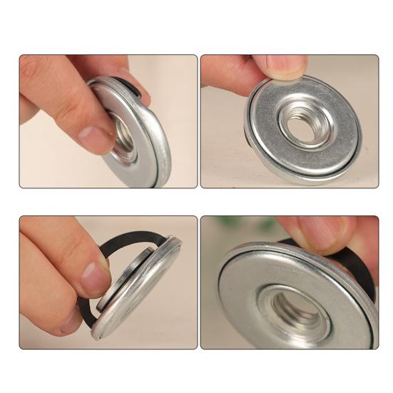 Winkelschleifer Flansch Sicherungsmutter Gewinde Winkelschleifer Flanschmutter Schnellwechsel Tragbare Sicherungsplatte Spannfuttermutter Ersatzteil